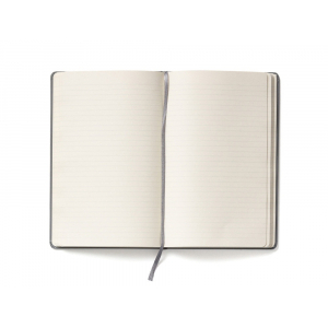 Записная книжка Moleskine Classic (в линейку) в твердой обложке, Large (13х21см), серый - купить оптом