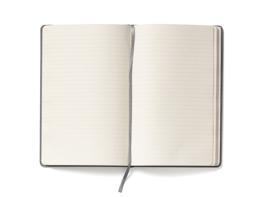 Записная книжка Moleskine Classic (в линейку) в твердой обложке, Large (13х21см), серый - купить оптом
