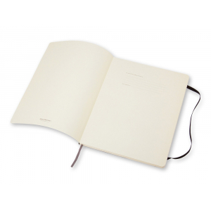 Записная книжка Moleskine Classic Soft (в линейку), ХLarge (19х25 см), черный - купить оптом