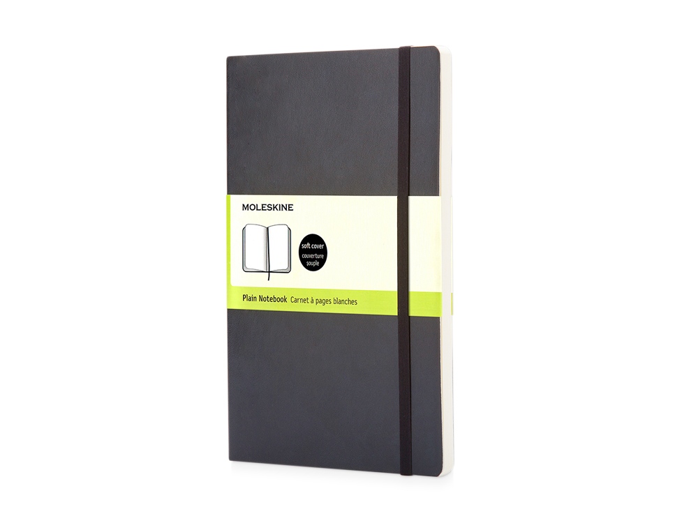 Записная книжка Moleskine Classic Soft (нелинованный), Pocket (9х14 см), черный - купить оптом