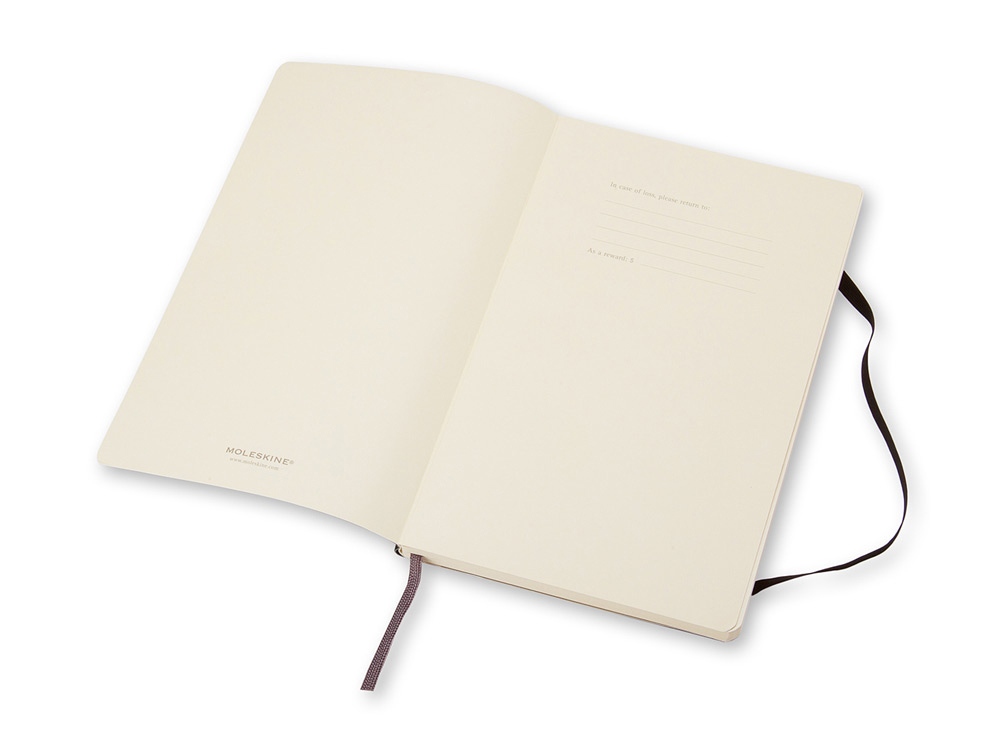 Записная книжка Moleskine Classic Soft (нелинованный), Pocket (9х14 см), черный - купить оптом