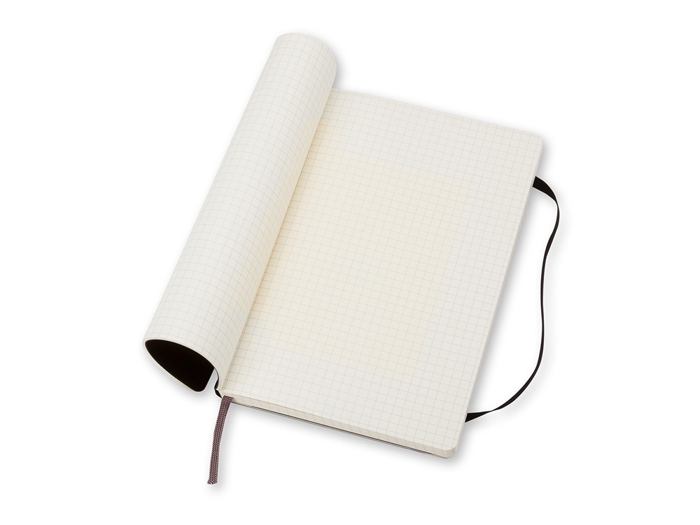 Записная книжка Moleskine Classic Soft (в клетку), Large (13х21см), черный - купить оптом