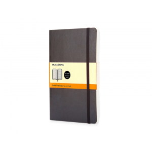 Записная книжка Moleskine Classic Soft (в линейку), Pocket (9х14 см), черный - купить оптом