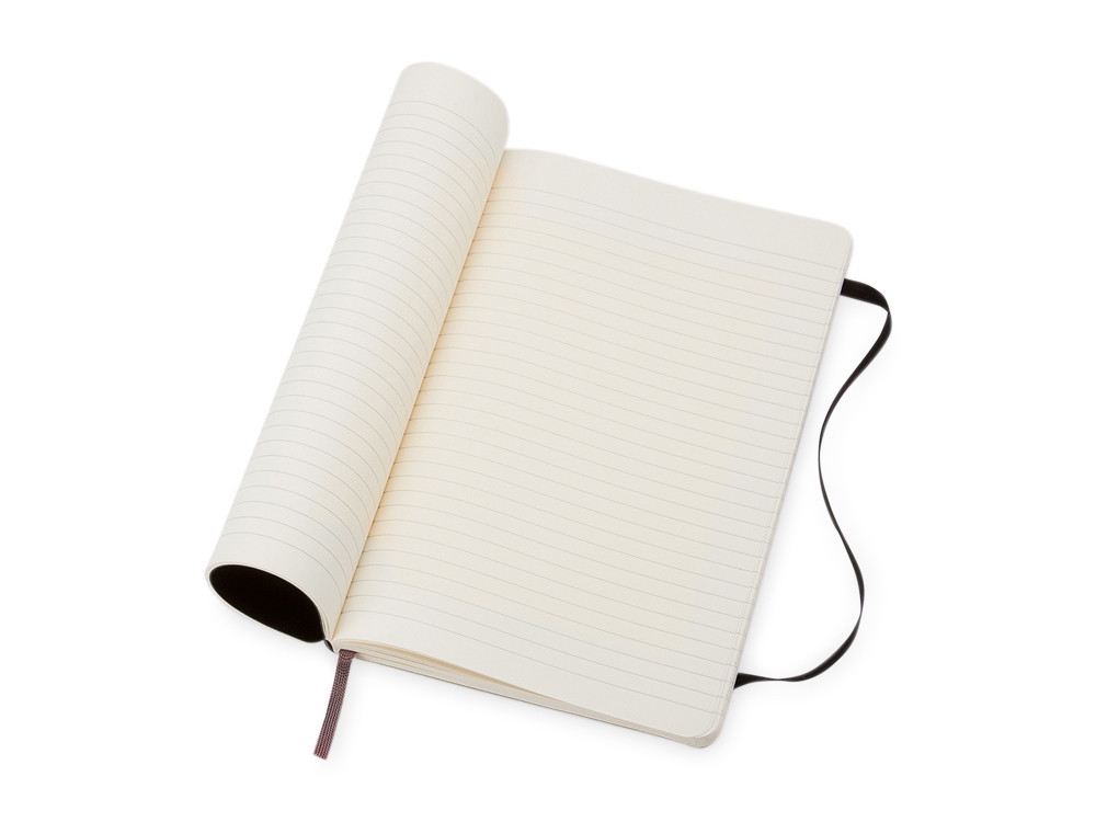 Записная книжка Moleskine Classic Soft (в линейку), Pocket (9х14 см), черный - купить оптом