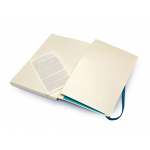 Записная книжка Moleskine Classic Soft (в линейку), Large (13х21см), бирюзовый, фото 4