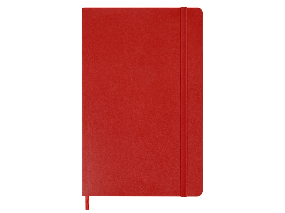 Записная книжка Moleskine Classic Soft (в линейку), Large (13х21см), красный - купить оптом