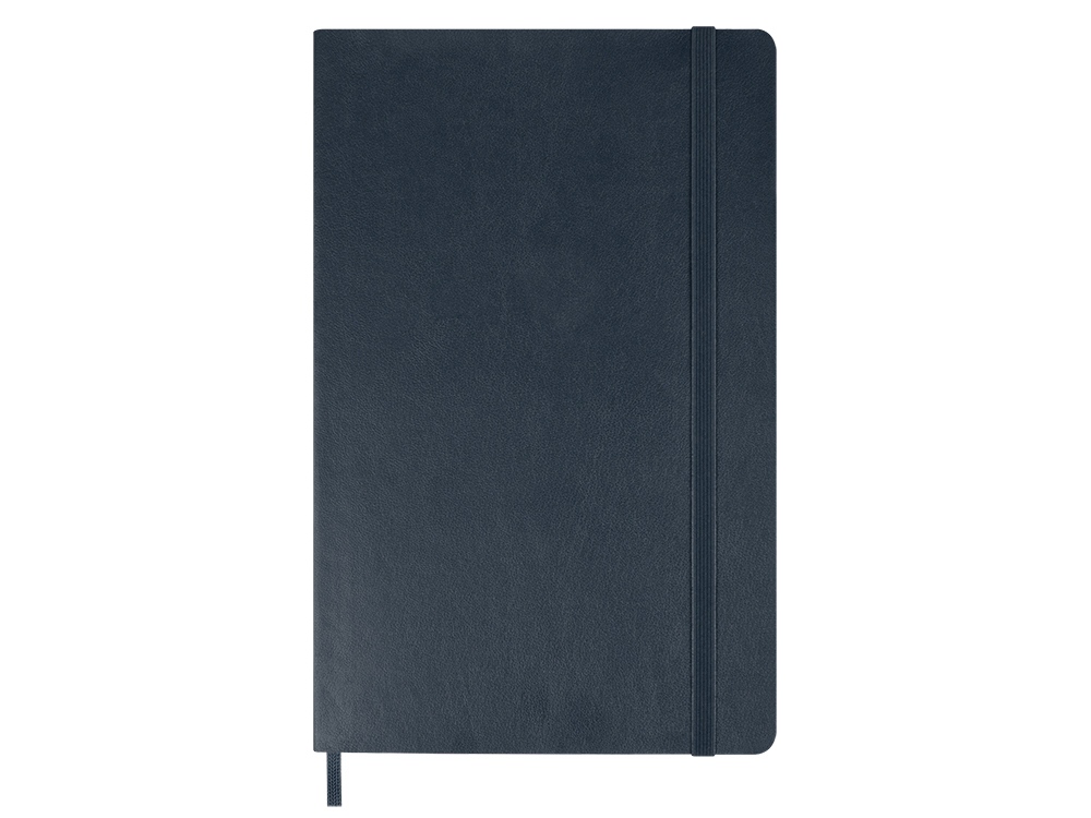 Записная книжка Moleskine Classic Soft (в линейку), Large (13х21см), сапфировый синий - купить оптом