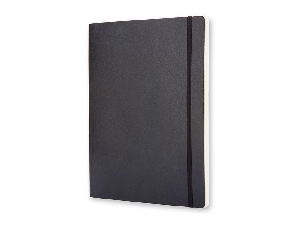 Записная книжка Moleskine Classic Soft (нелинованный), Хlarge (19х25 см), черный - купить оптом