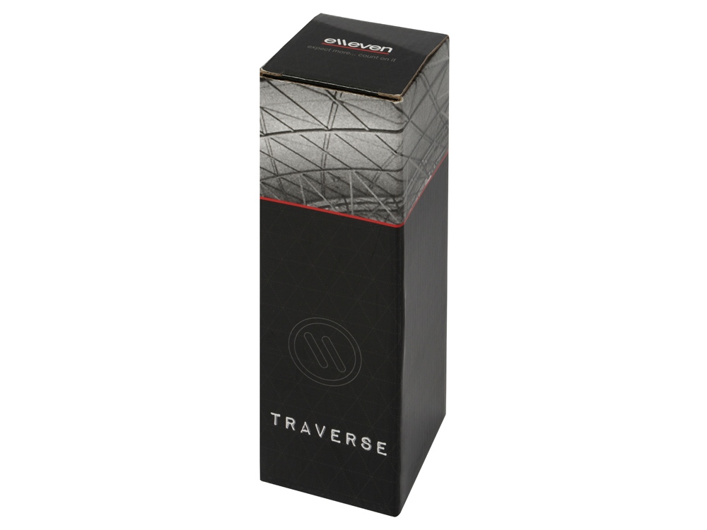 Термос Traverse, черный - купить оптом