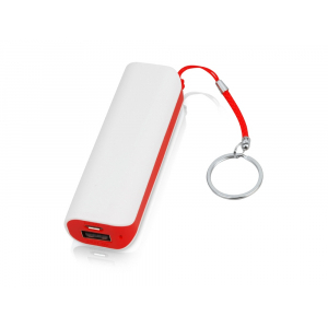 Портативное зарядное устройство (power bank) Basis, 2000 mAh, красный - купить оптом