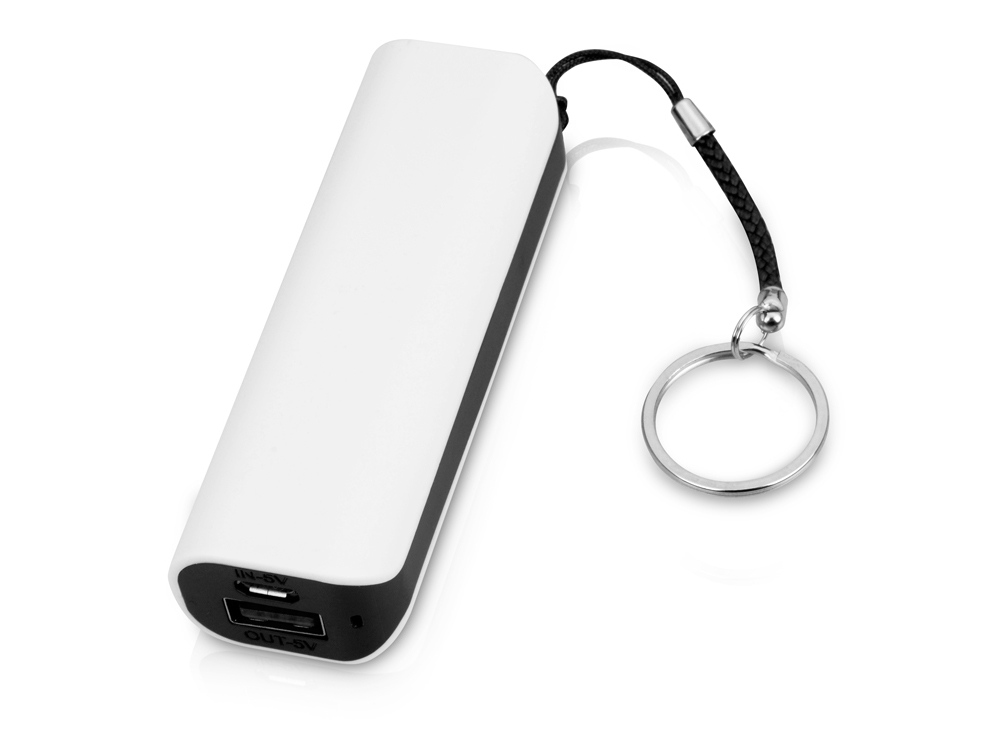Портативное зарядное устройство (power bank) Basis, 2000 mAh, черный - купить оптом