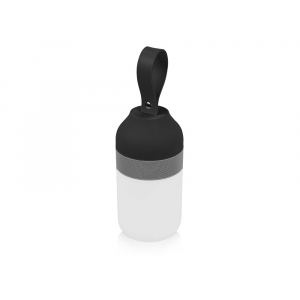 Портативный беспроводной Bluetooth динамик Lantern со встроенным светильником, черный/серебристый/белый - купить оптом