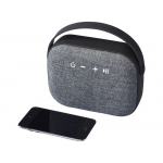 Динамик Bluetooth с тканым материалом, черный, фото 4