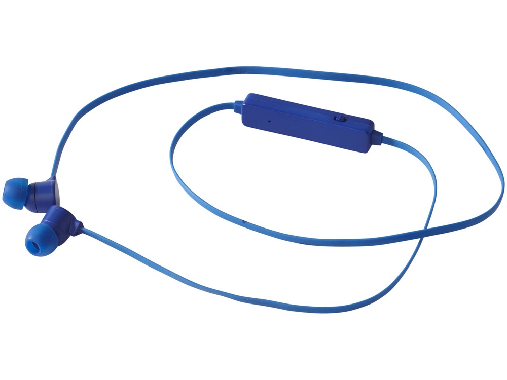 Цветные наушники Bluetooth, ярко-синий - купить оптом