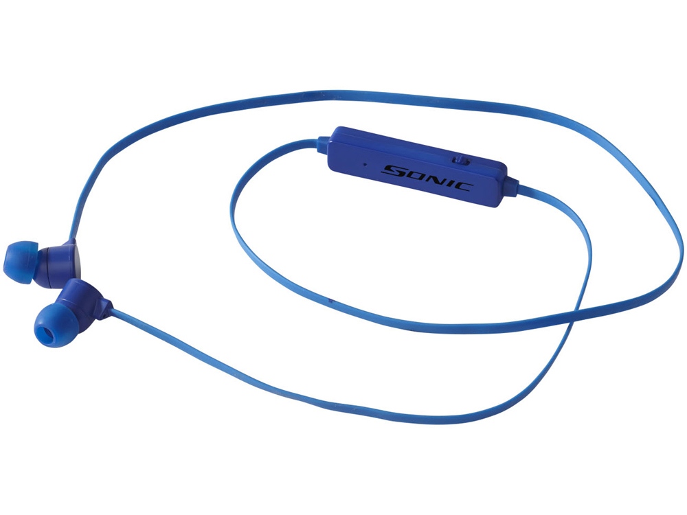 Цветные наушники Bluetooth, ярко-синий - купить оптом