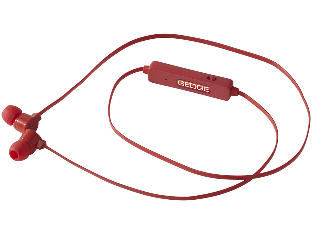 Цветные наушники Bluetooth, красный - купить оптом
