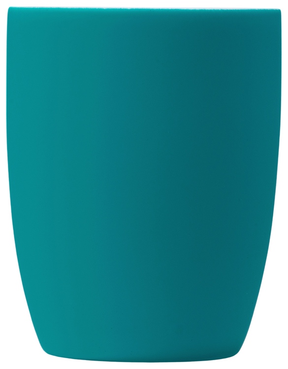 Кружка с покрытием soft-touch Tulip Gum, бирюзовый 320C - купить оптом