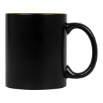 Кружка с покрытием для гравировки Subcolor BLK, черный/желтый, фото 2