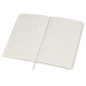 Записная книжка Moleskine Classic (в линейку) в твердой обложке, Medium (11,5x18 см), белый - купить оптом