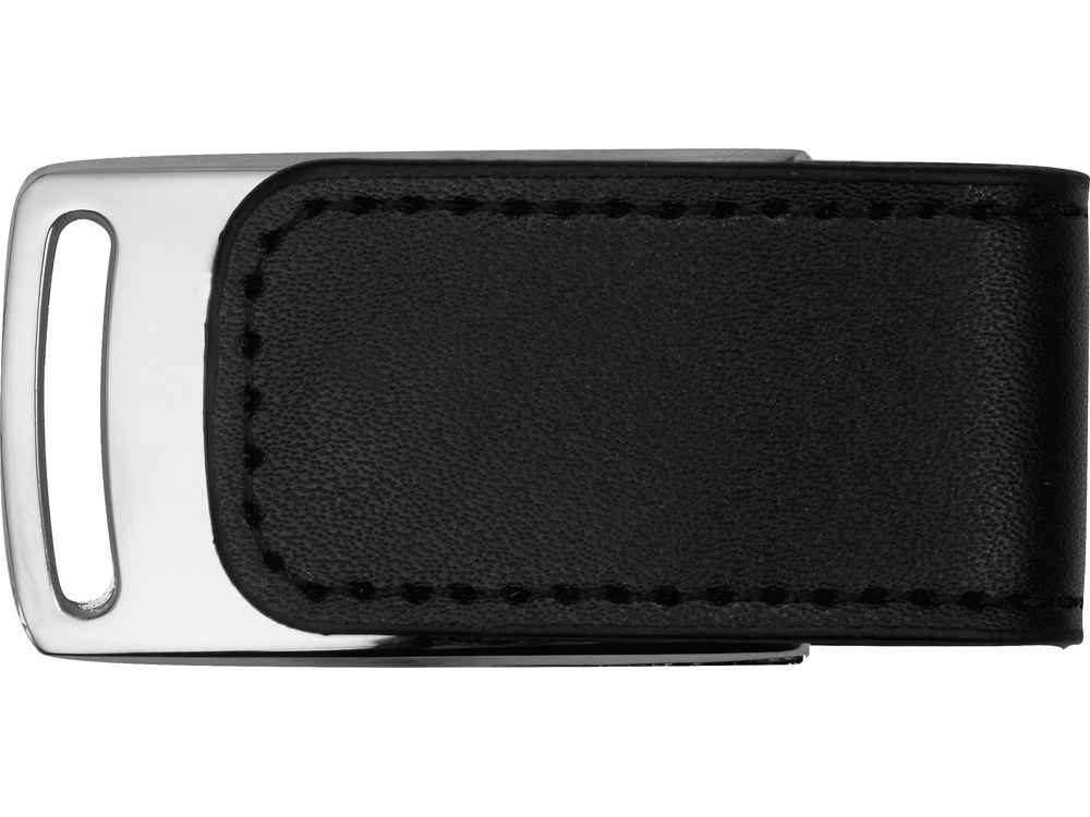 Флеш-карта USB 2.0 16 Gb с магнитным замком Vigo, черный/серебристый - купить оптом
