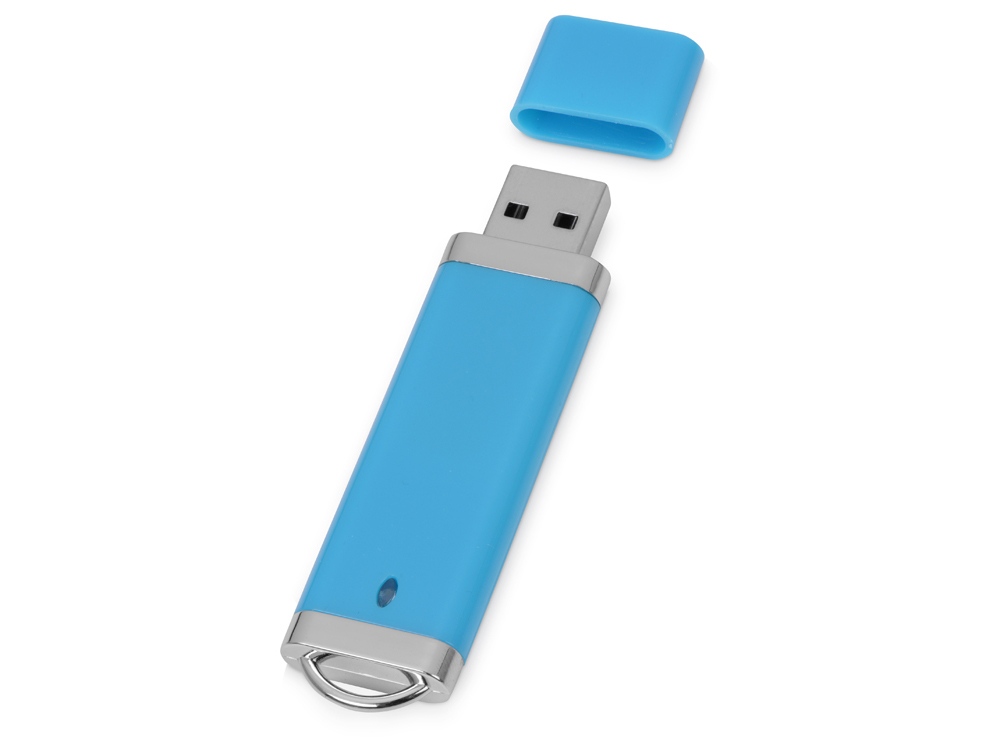 Флеш-карта USB 2.0 16 Gb Орландо, голубой - купить оптом