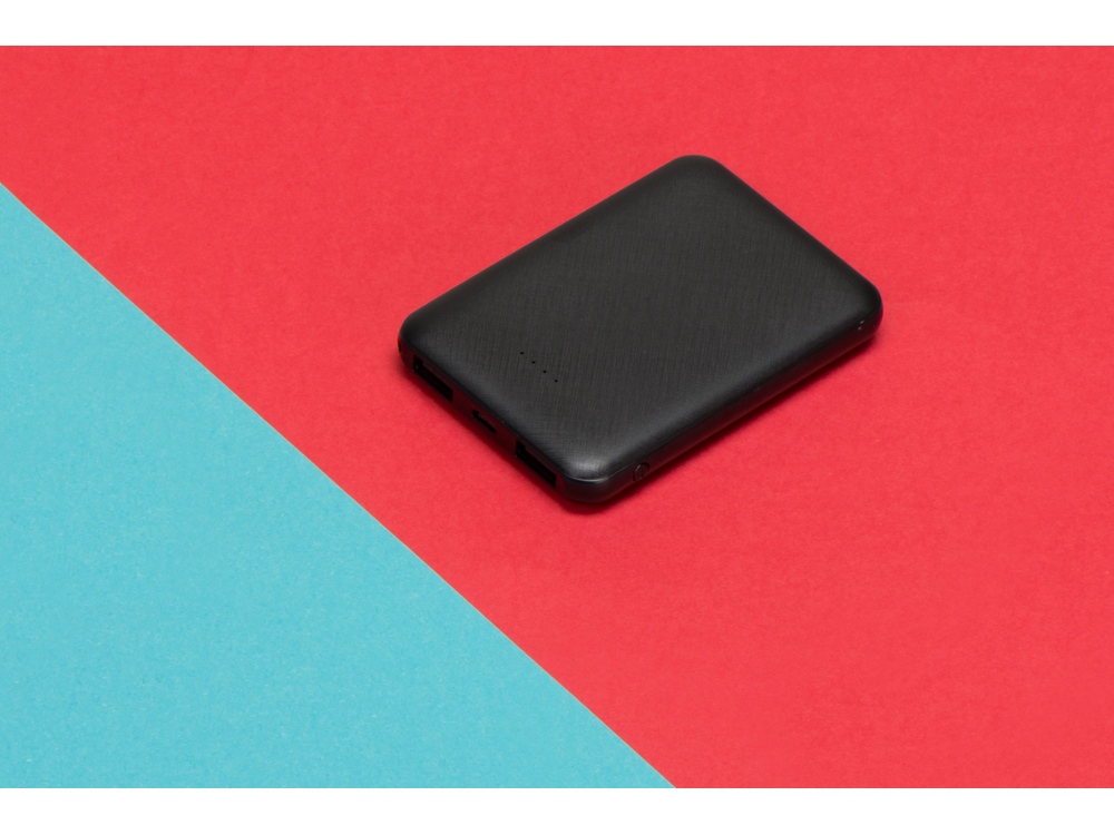 Портативное зарядное устройствоGrind, 5000 mAh, черный - купить оптом