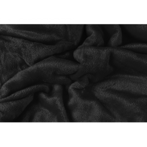 Плед мягкий флисовый Fancy, черный - купить оптом
