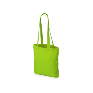 Сумка из плотного хлопка Carryme 200, зеленое яблоко - купить оптом
