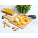 Набор для сыра из бамбуковой доски и ножа Bamboo collection Pecorino, светло-коричневый, фото 2