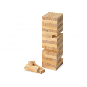 Игра из дерева Tower 54, бежевый - купить оптом