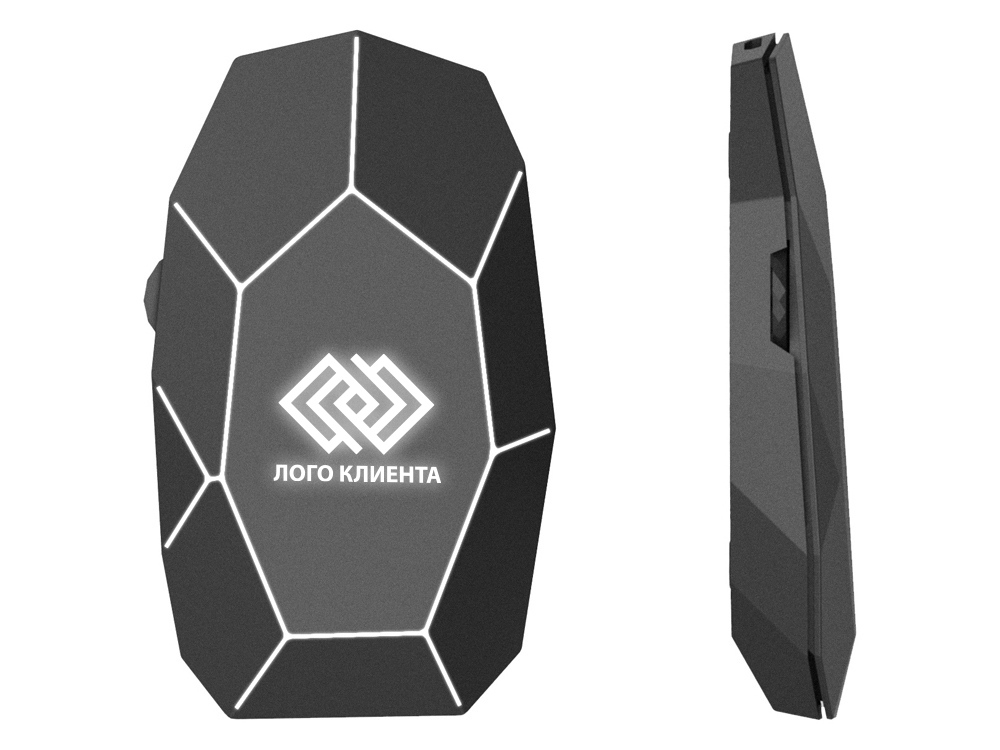 Беспроводная мышь Geo Mouse Plus, черный - купить оптом
