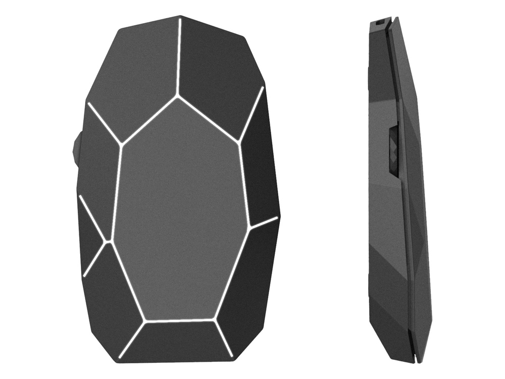 Беспроводная мышь Geo Mouse Plus, черный - купить оптом