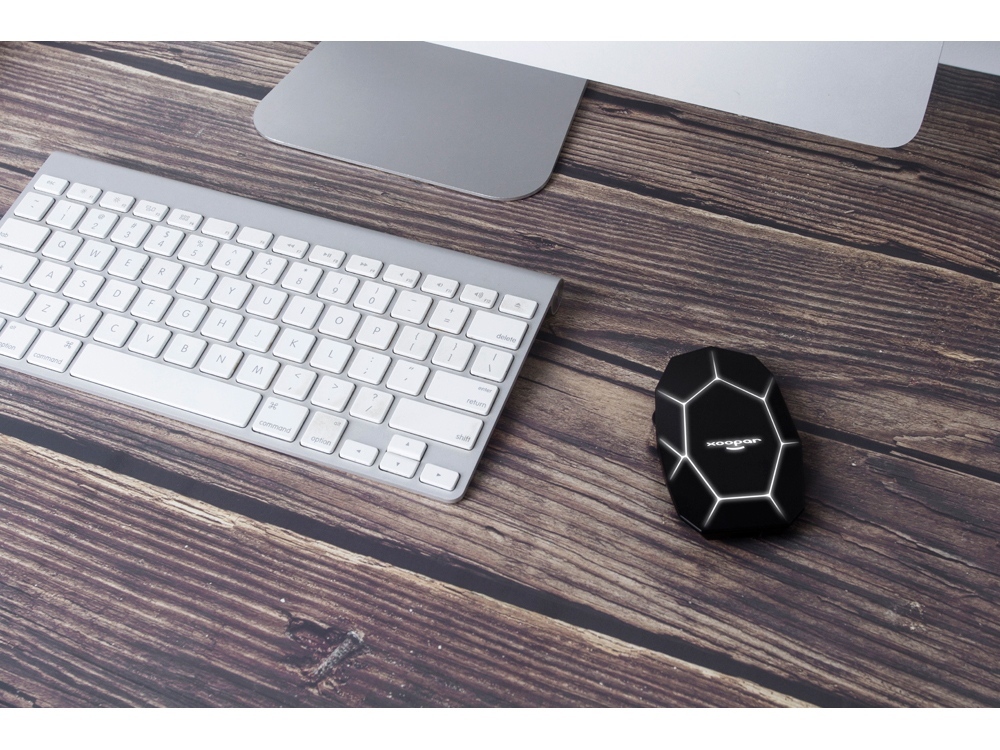 Беспроводная мышь Geo Mouse Plus, черный - купить оптом