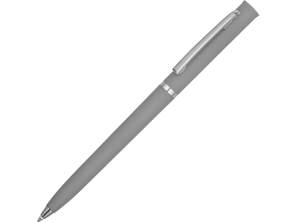 Ручка шариковая Navi soft-touch, серый - купить оптом