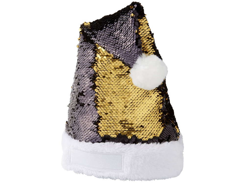 Рождественская шапка Sequins, черный - купить оптом