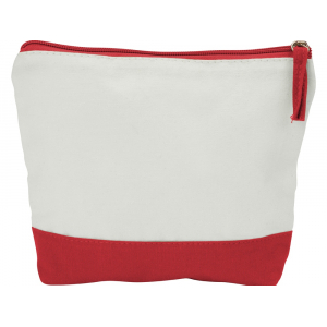 Косметичка хлопковая Cotton, красный - купить оптом
