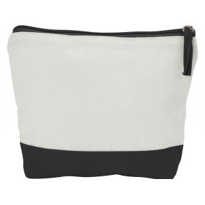 Косметичка хлопковая Cotton, черный - купить оптом