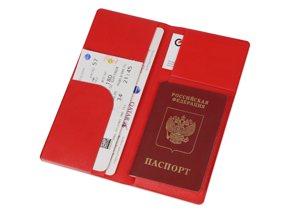 Дорожный органайзер Weekend из ПВХ, красный - купить оптом