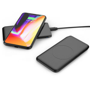 Беспроводное зарядное устройство AIR PAD, черный - купить оптом