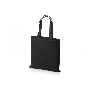 Сумка для шопинга Carryme 140 хлопковая, 140 г/м2, черный - купить оптом