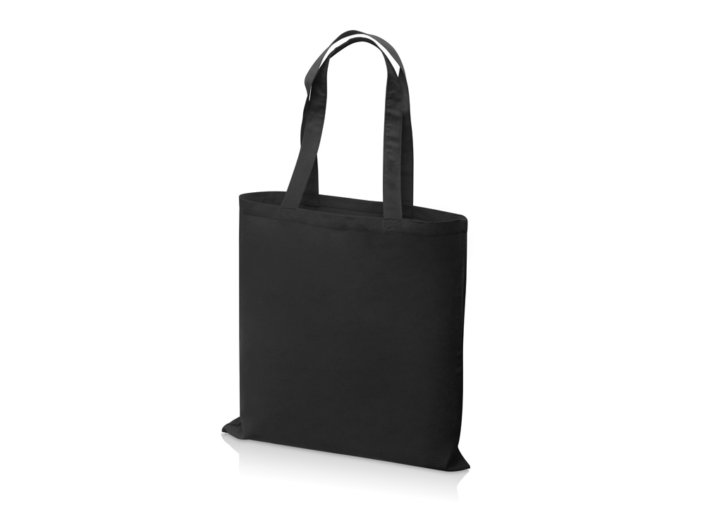 Сумка для шопинга Carryme 140 хлопковая, 140 г/м2, черный - купить оптом