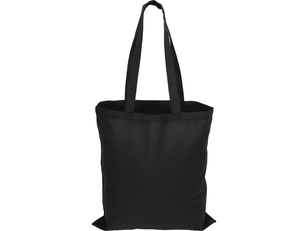 Сумка для шопинга Carryme 140 хлопковая, 140 г/м2, черный - купить оптом