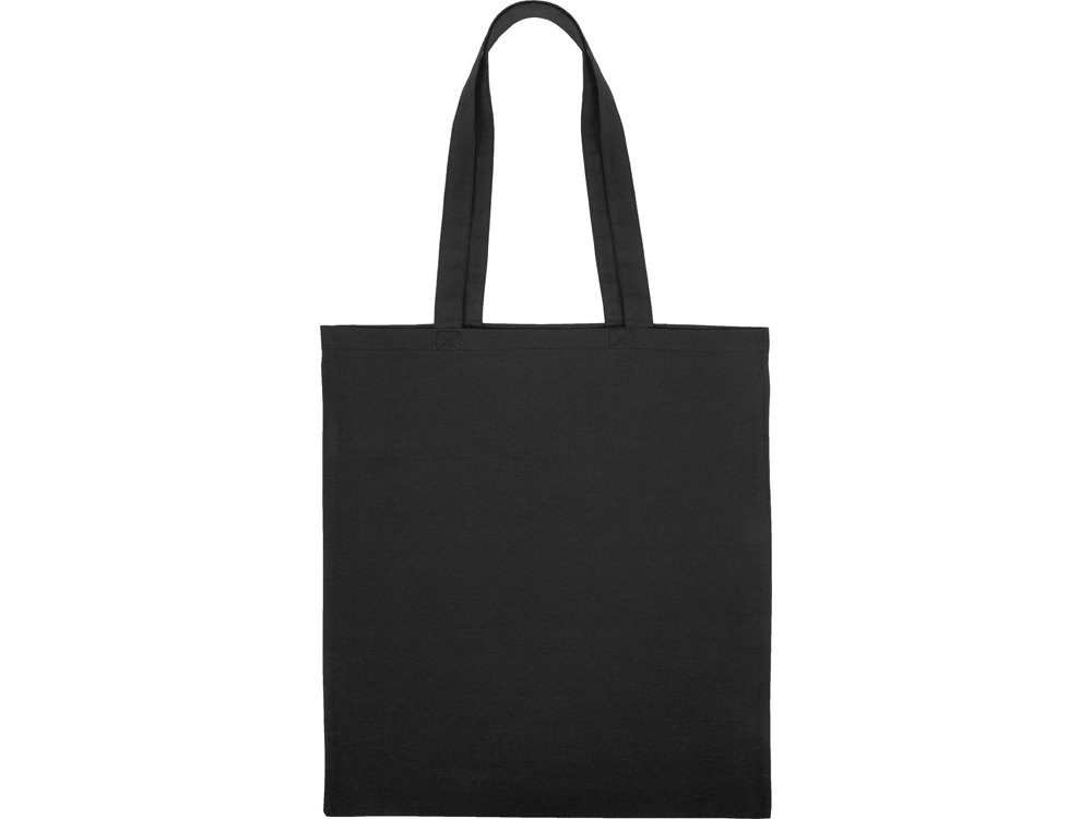Сумка для шопинга Carryme 140 хлопковая, 140 г/м2, черный - купить оптом