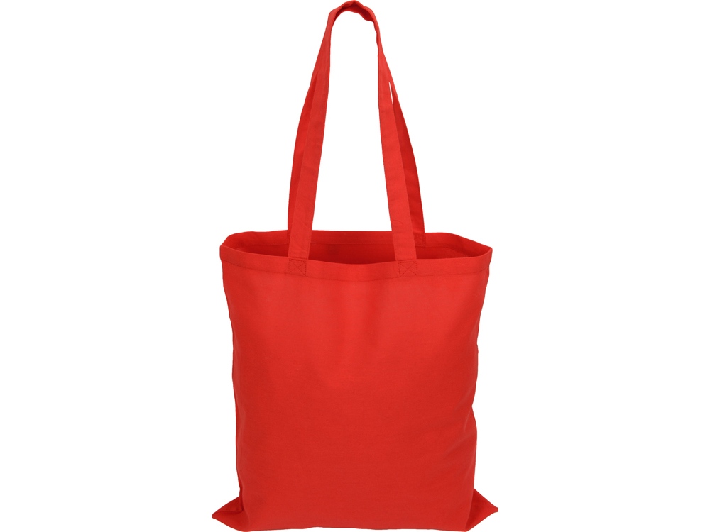 Сумка для шопинга Carryme 140 хлопковая, 140 г/м2, красный - купить оптом