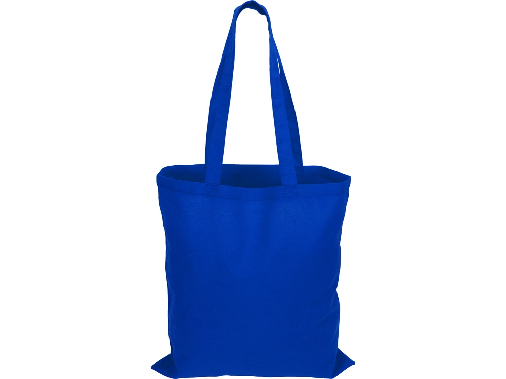Сумка для шопинга Carryme 140 хлопковая, 140 г/м2, синий - купить оптом