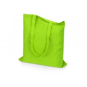 Сумка для шопинга Carryme 140 хлопковая, 140 г/м2, зеленое яблоко - купить оптом