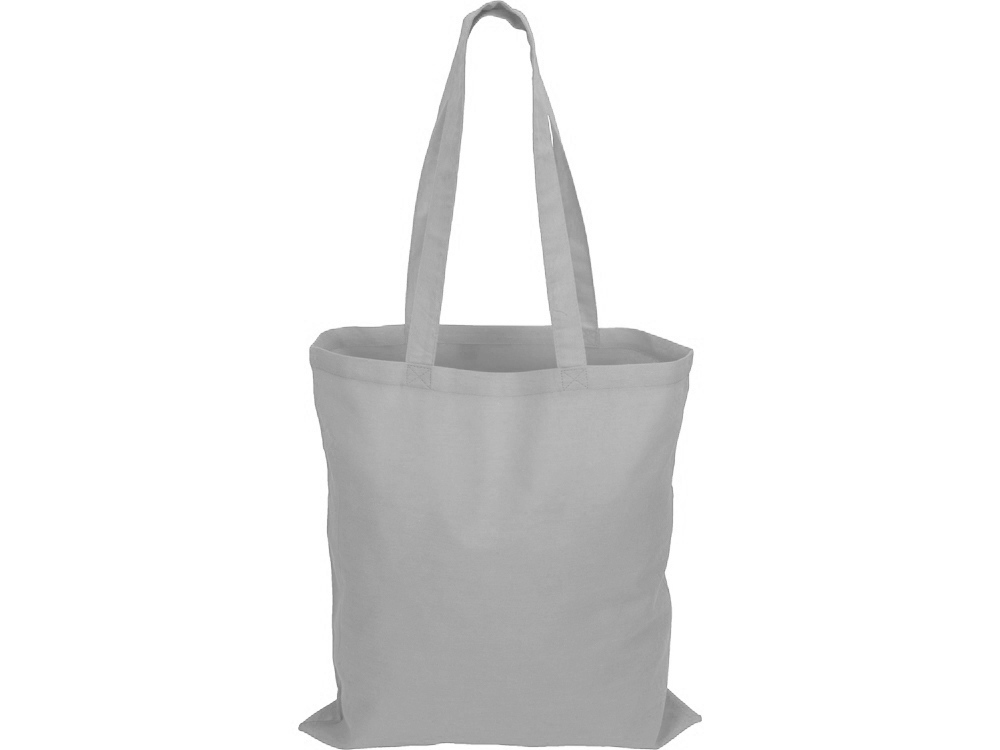Сумка для шопинга Carryme 140 хлопковая, 140 г/м2, серый - купить оптом