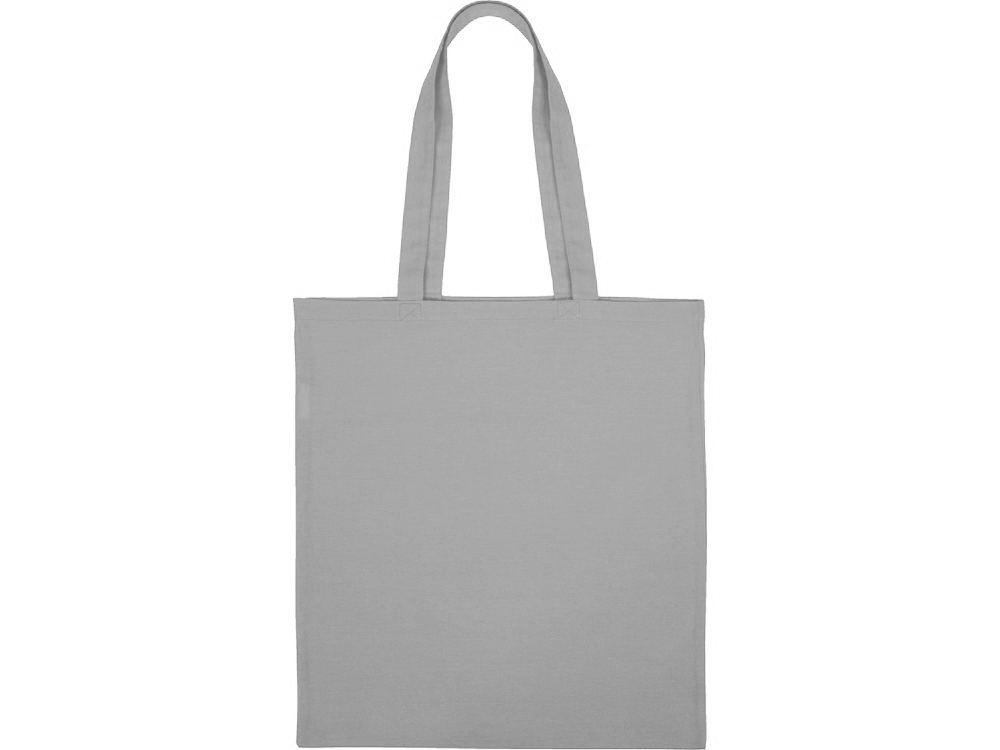 Сумка для шопинга Carryme 140 хлопковая, 140 г/м2, серый - купить оптом