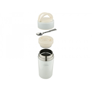 Термос из нерж. стали для еды тм ThermoCafe Arctic-1000FJ, 1.0L, белый - купить оптом