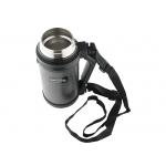 Термос из нерж. стали тм ThermoCafe HAMMP-1200-HT, 1.2L, серый, фото 2